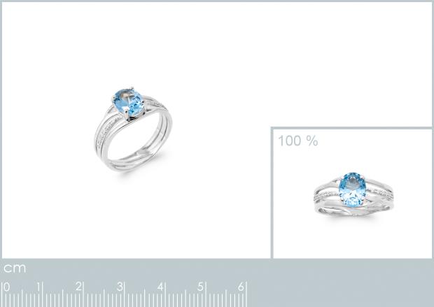 BAGUE ARGENT 925 RHODIE OZ PS - 1z93626050