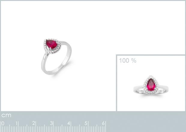 BAGUE ARGENT 925 RHODIE OZ PS - 1z92992050