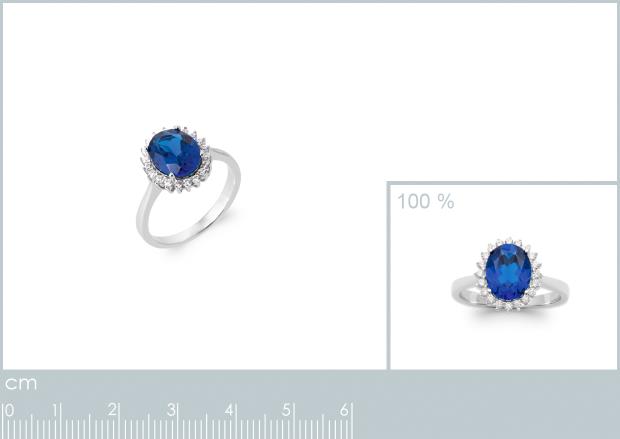 BAGUE ARGENT 925 RHODIE OZ PS - 1z93004050