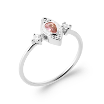BAGUE ARGENT 925 RHODIE OZ PS