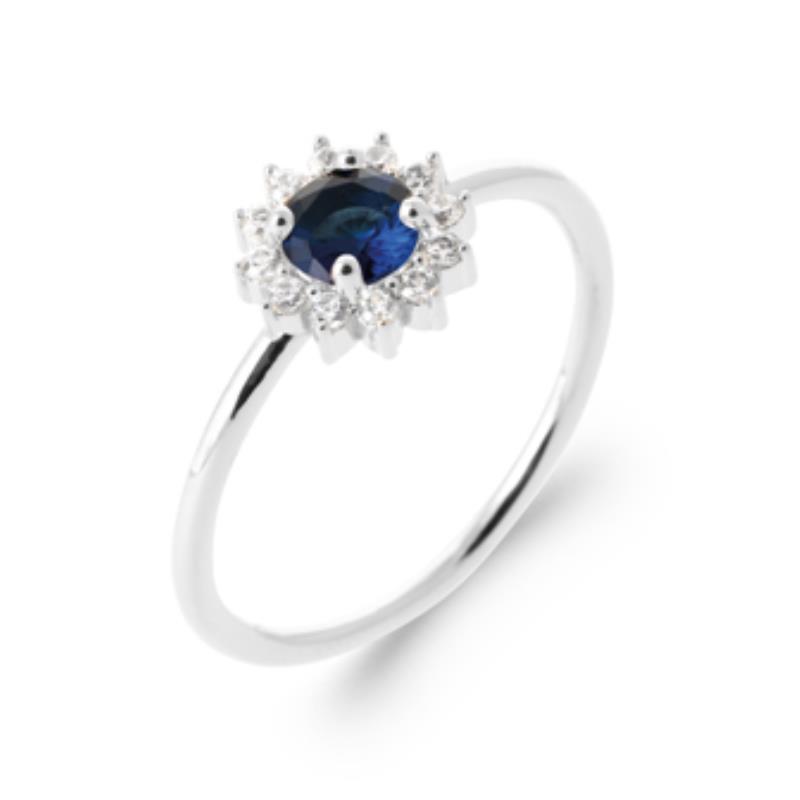 BAGUE ARGENT 925 RHODIE OZ PS
