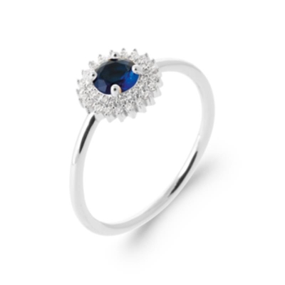 BAGUE ARGENT 925 RHODIE OZ PS