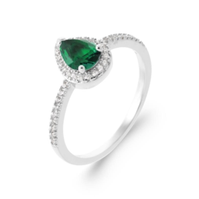 BAGUE ARGENT 925 RHODIE OZ PS