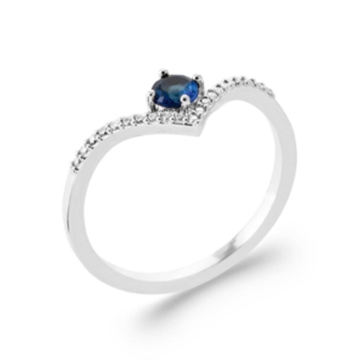 BAGUE ARGENT 925 RHODIE OZ PS