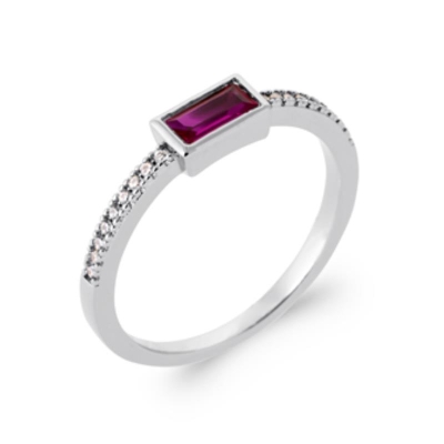 BAGUE ARGENT 925 RHODIE OZ PS