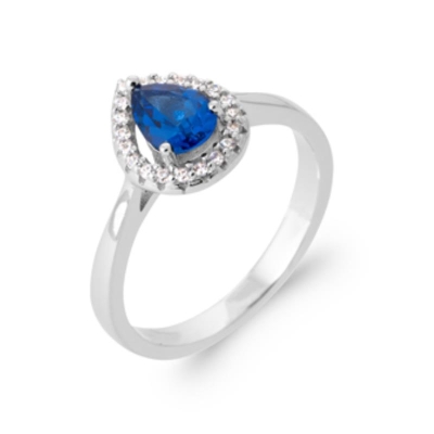 BAGUE ARGENT 925 RHODIE OZ PS