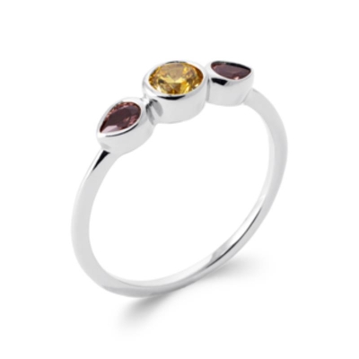 BAGUE ARGENT 925 RHODIE PS