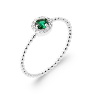 BAGUE ARGENT 925 RHODIE PS