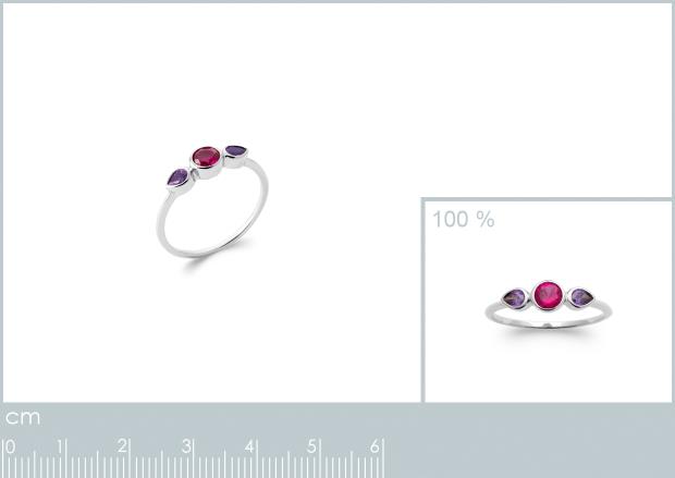 BAGUE ARGENT 925 RHODIE PS - 1z92357050