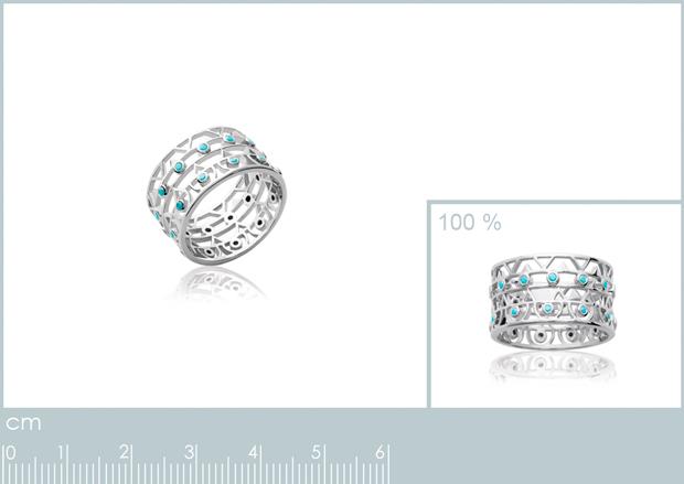 BAGUE ARGENT 925 RHODIE PS - 1z24163050