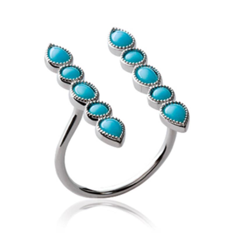 BAGUE ARGENT 925 RHODIE PS