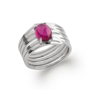 BAGUE ARGENT 925 RHODIE PS