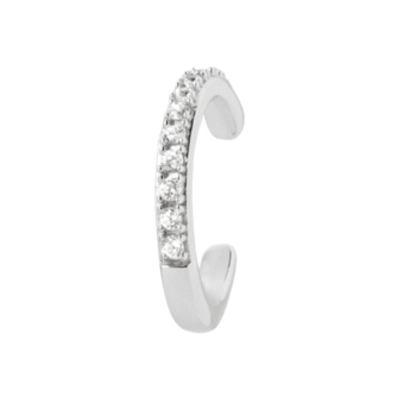 BAGUE D'OREILLE ARGENT 925 RHODIE OZ VENDU A L'UNITE
