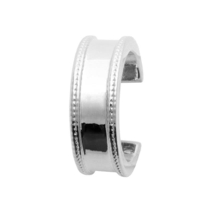 BAGUE D'OREILLE ARGENT 925 RHODIE VENDUE A L'UNITE