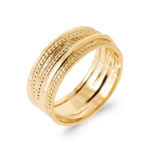 BAGUE PL-OR 750 3MIC