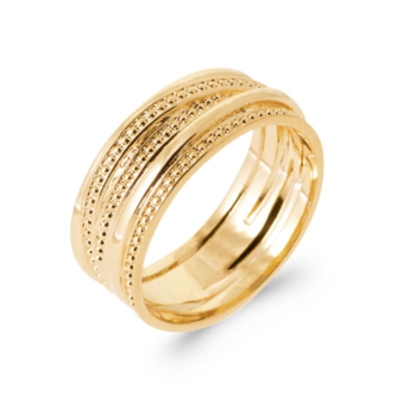 BAGUE PL-OR 750 3MIC