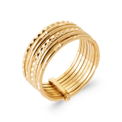 BAGUE PL-OR 750 3MIC