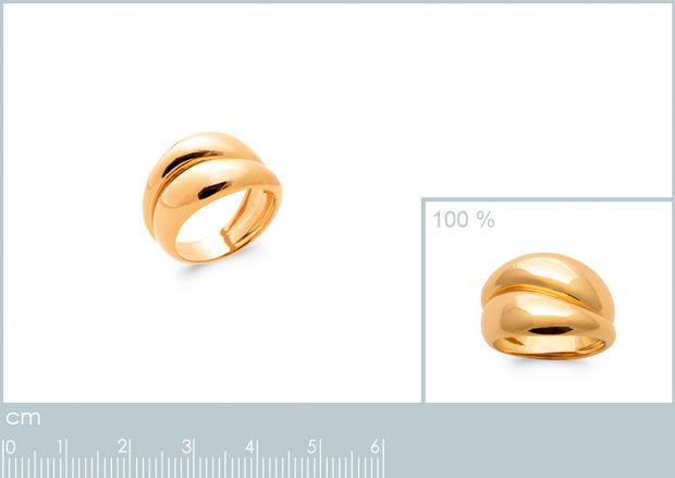 BAGUE PL-OR 750 3MIC - 2z90130050