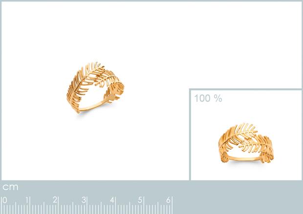 BAGUE PL-OR 750 3MIC - 2z90190050