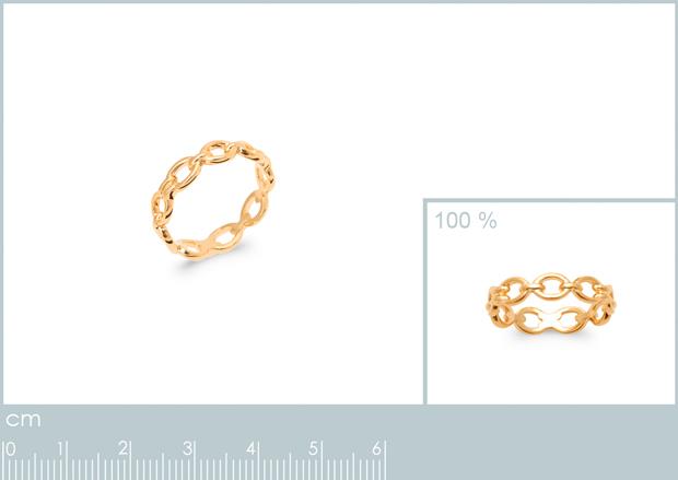 BAGUE PL-OR 750 3MIC - 2z90360050