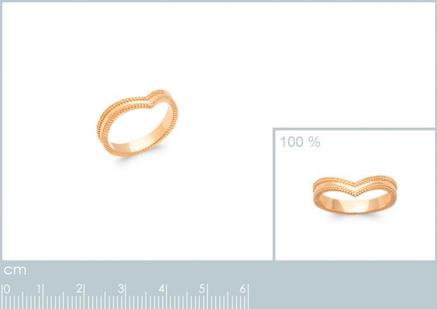 BAGUE PL-OR 750 3MIC - 2z90650050