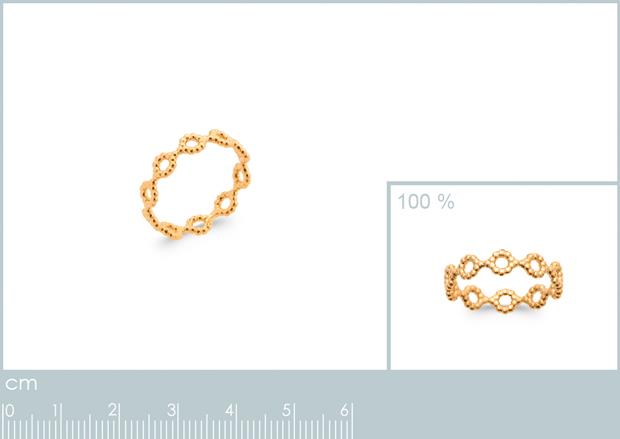 BAGUE PL-OR 750 3MIC - 2z90920050