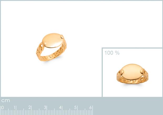 BAGUE PL-OR 750 3MIC - 2z91000050