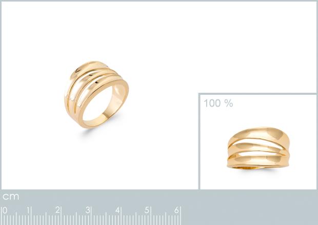 BAGUE PL-OR 750 3MIC - 2z00360048