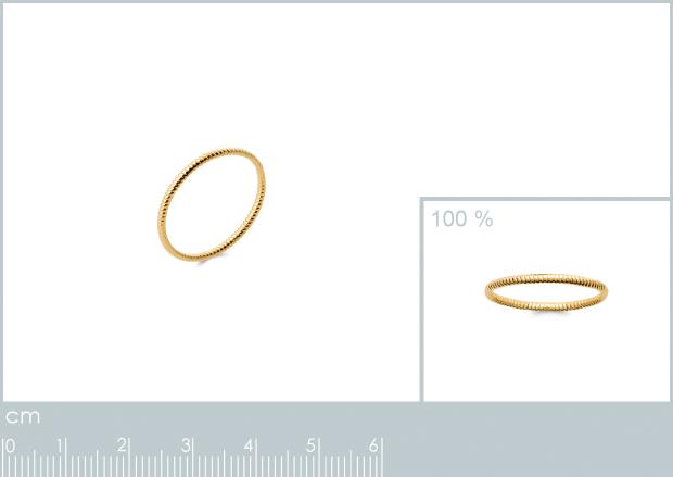 BAGUE PL-OR 750 3MIC - 2z92170050