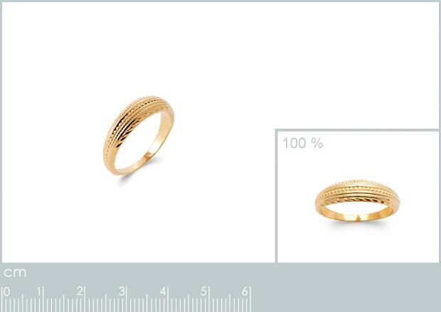 BAGUE PL-OR 750 3MIC - 2z92440050