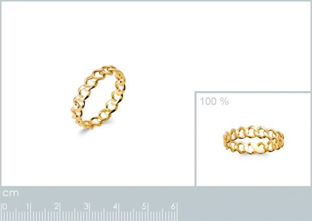 BAGUE PL-OR 750 3MIC - 2z92520050