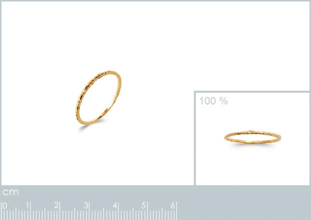 BAGUE PL-OR 750 3MIC - 2z92550050