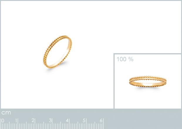 BAGUE PL-OR 750 3MIC - 2z92560050