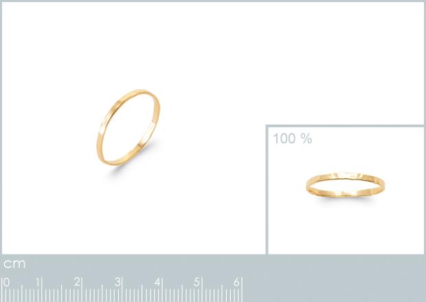 BAGUE PL-OR 750 3MIC - 2z92690050