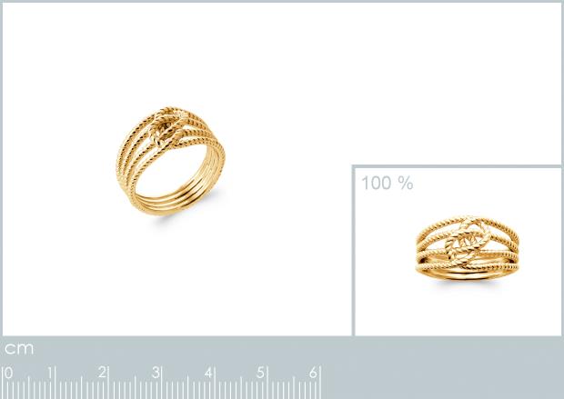 BAGUE PL-OR 750 3MIC - 2z93410050