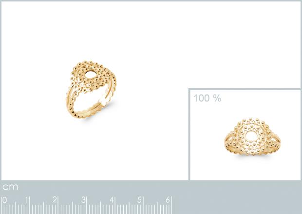 BAGUE PL-OR 750 3MIC - 2z93500050