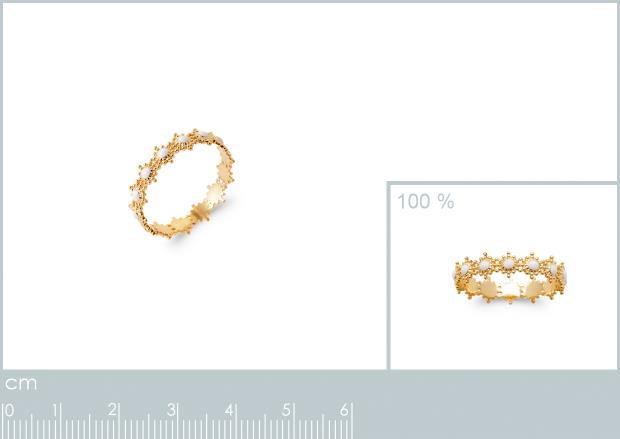 BAGUE PL-OR 750 3MIC - 2z93521050