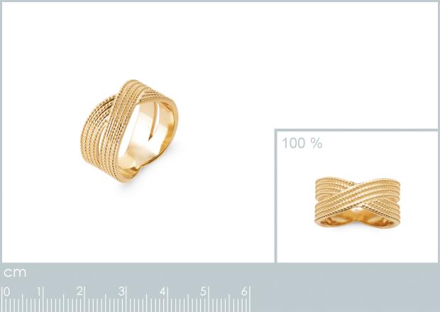 BAGUE PL-OR 750 3MIC - 2z93870050