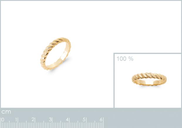 BAGUE PL-OR 750 3MIC - 2z93880050