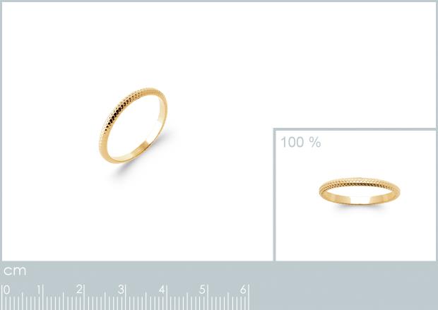 BAGUE PL-OR 750 3MIC - 2z94030050