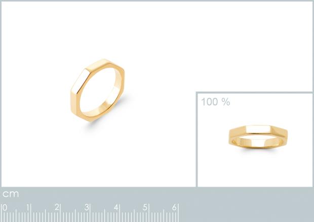 BAGUE PL-OR 750 3MIC - 2z94050050