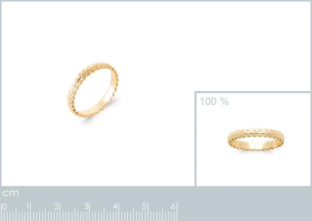 BAGUE PL-OR 750 3MIC - 2z94250050