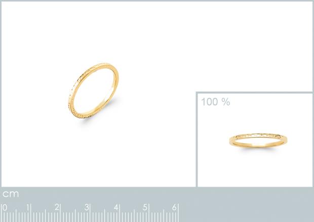 BAGUE PL-OR 750 3MIC - 2z94580050