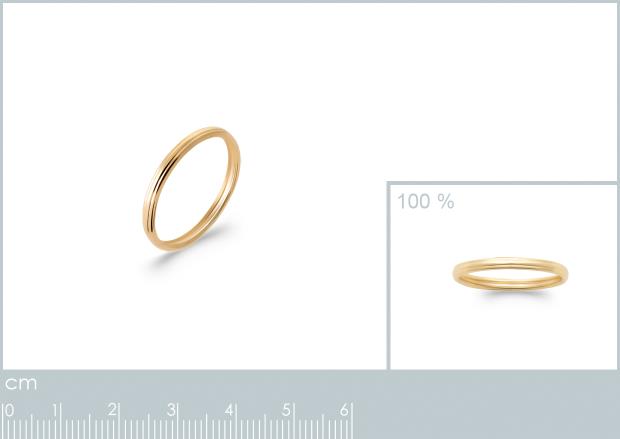 BAGUE PL-OR 750 3MIC - 2z94670050