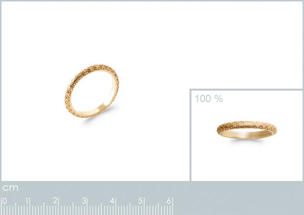 BAGUE PL-OR 750 3MIC - 2z95360050