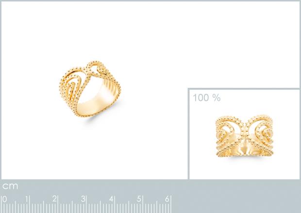 BAGUE PL-OR 750 3MIC - 2z95550050