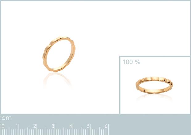 BAGUE PL-OR 750 3MIC - 2z15570044