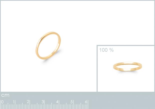 BAGUE PL-OR 750 3MIC - 2z15580048