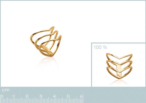 BAGUE PL-OR 750 3MIC - 2z22790050