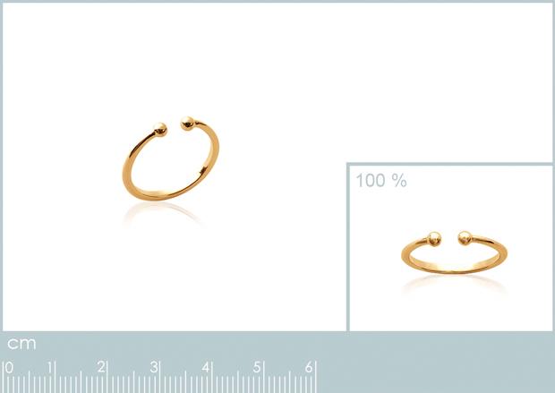 BAGUE PL-OR 750 3MIC - 2z22800050